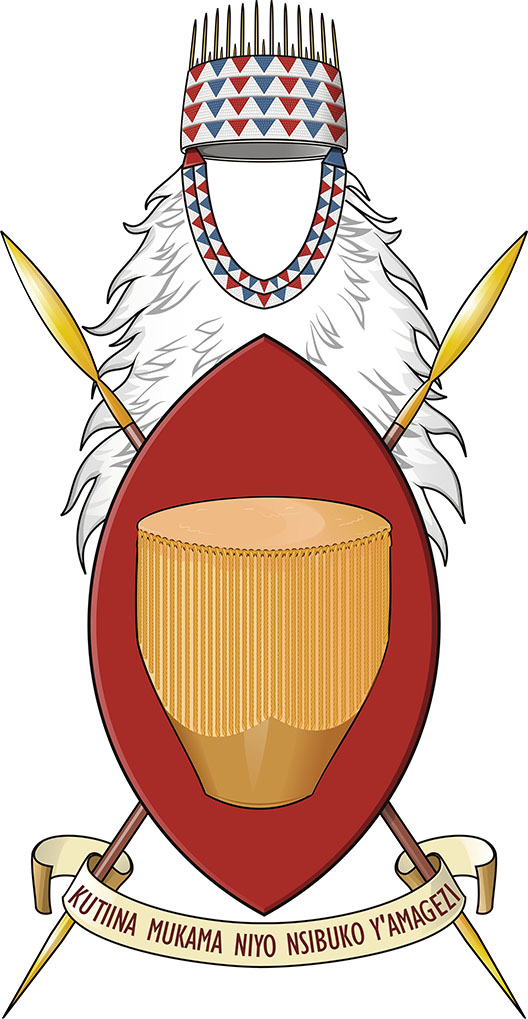 Escudo de Armas del Omukama Rukirabasaija Agutamba Solomon Gafabusa Iguru I