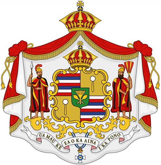 Escudo de la Casa Real de Kamakahelei