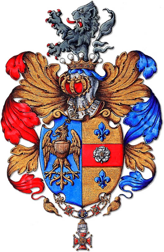 Escudo de Armas del conde Peter Ferdinand Gummersbach