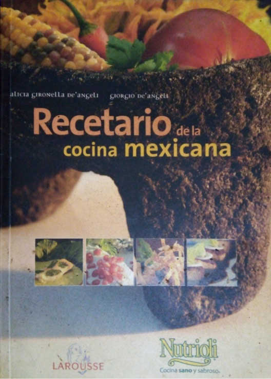 Recetario de la cocina mexicana